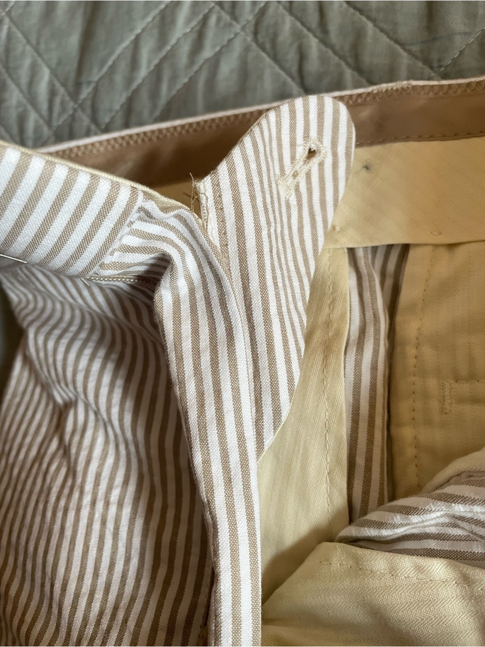 J. CREW Ludlow Slim-fit suit pant in cotton seersucker Size 31 NWD $218 CR095 - Picture 8 of 8